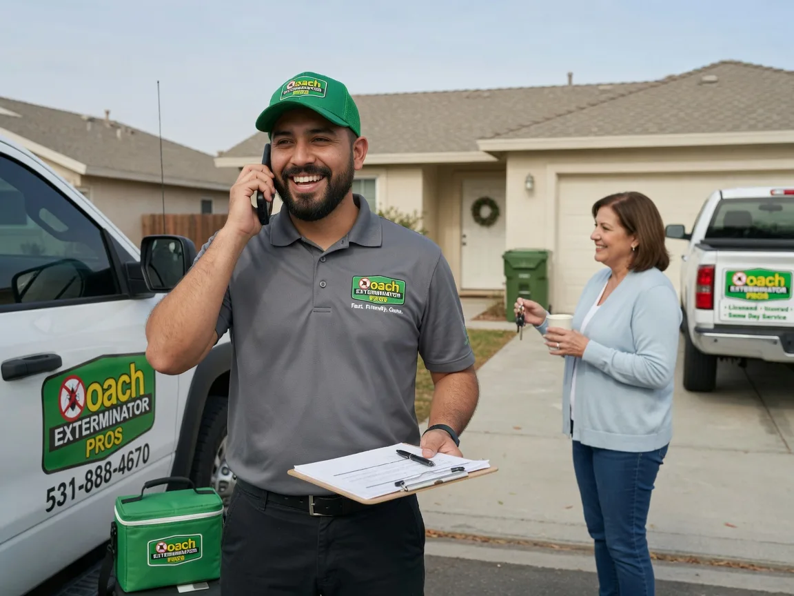 Pest Control Roach Exterminator Amelia, OH FAQs